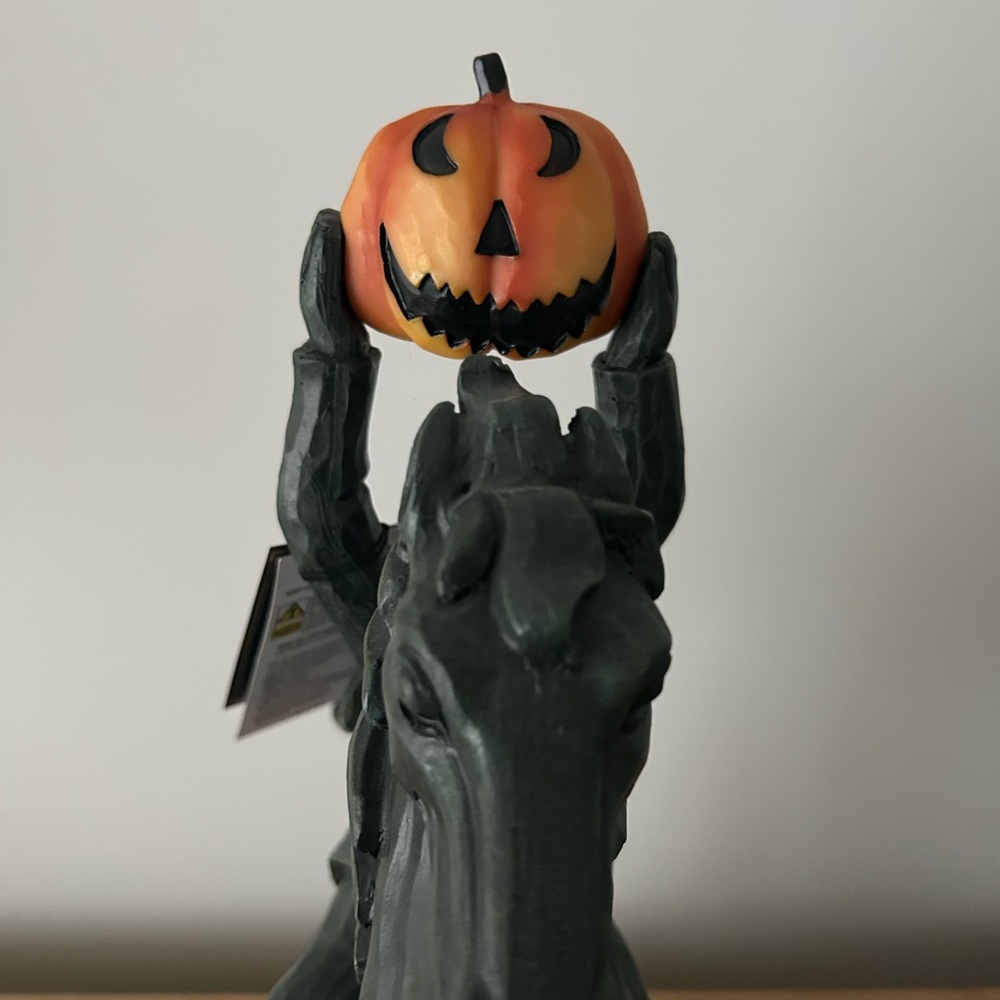 Halloween Spooky Night Sleepy Hollow Headless Horseman Large 18” Light Up Decor - Picture 12 of 13
